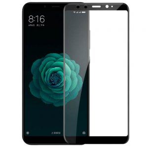 Захисне скло для XIAOMI Mi 6x/Mi A2 Full Glue (0.3 мм, 2.5D, чорний)