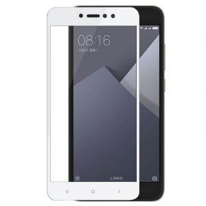 Захисне скло для XIAOMI Redmi Note 5A Prime/Redmi Y1 Full Glue (0.3 мм, 2.5D, білий)