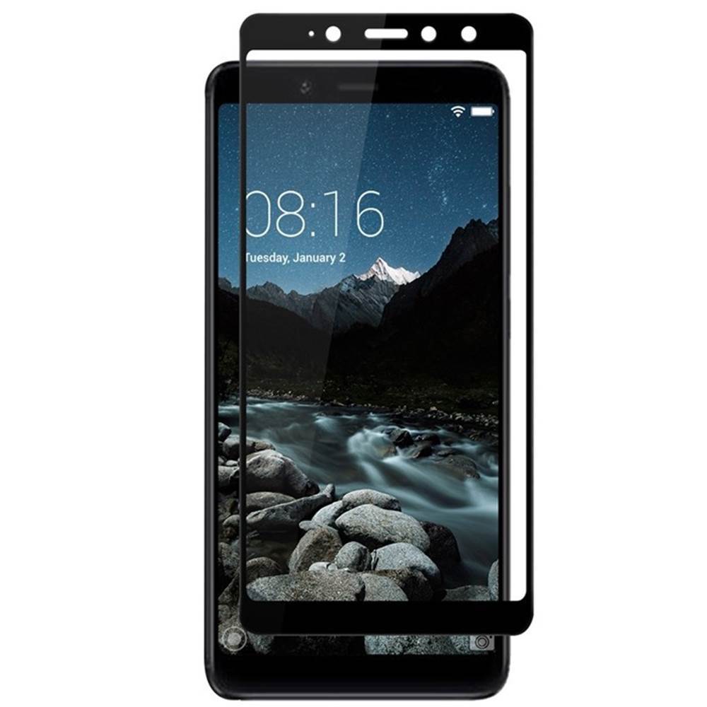 Захисне скло для XIAOMI Redmi S2 (0.3 мм, 2.5D, Full Screen, чорний) - Зображення 4