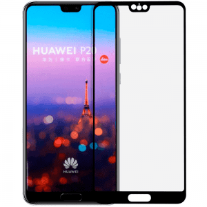 Захисне скло для HUAWEI P20 Lite (2018) Full Glue (0.3 мм, 2.5D, чорний)