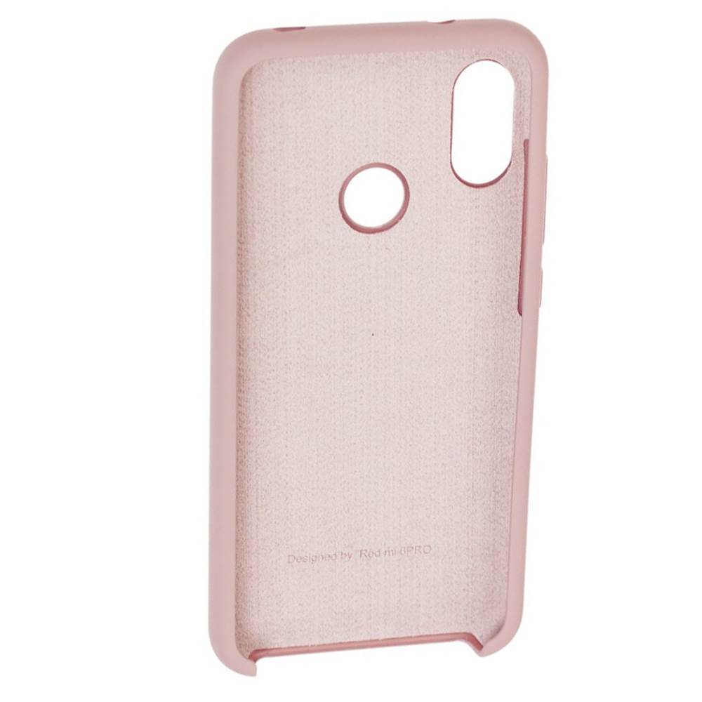 Чохол Original Silicone для Xiaomi Redmi Note 5/5 Pro Рожевий - Зображення 2