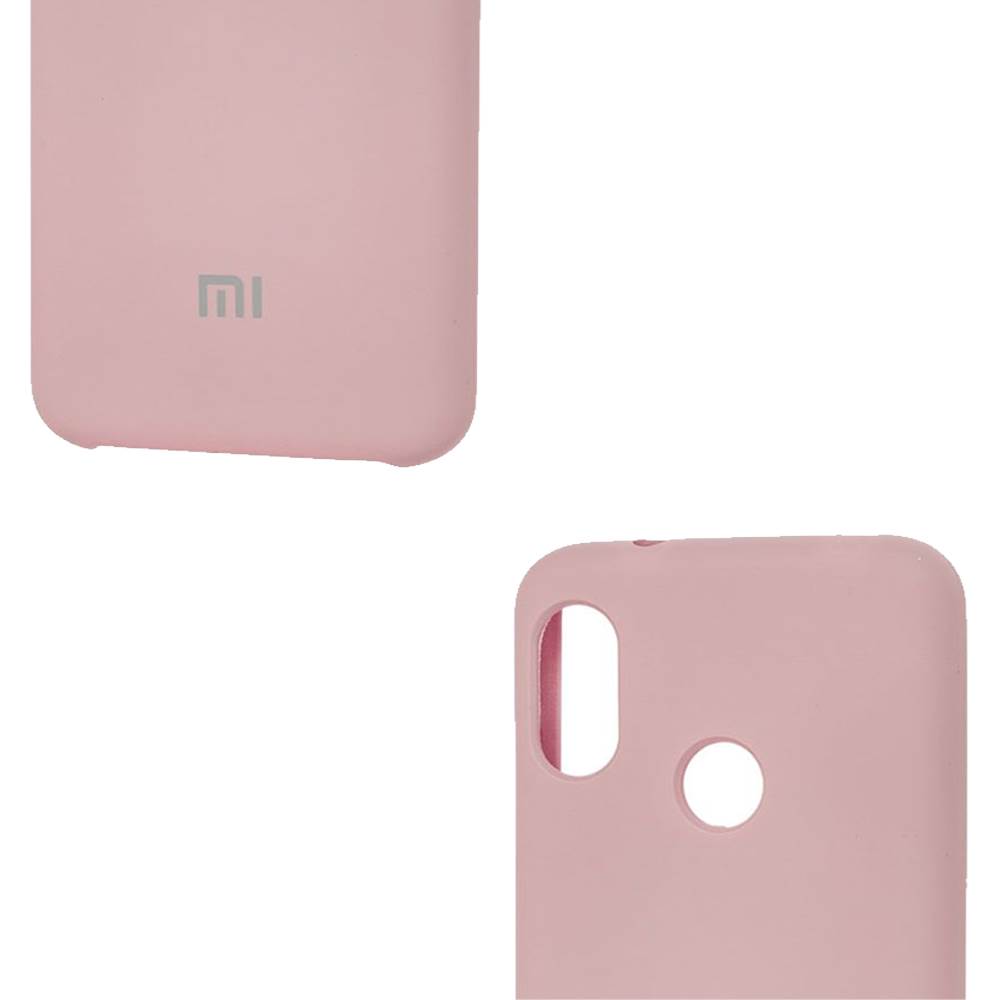 Чохол Original Silicone для Xiaomi Redmi Note 5/5 Pro Рожевий - Зображення 4
