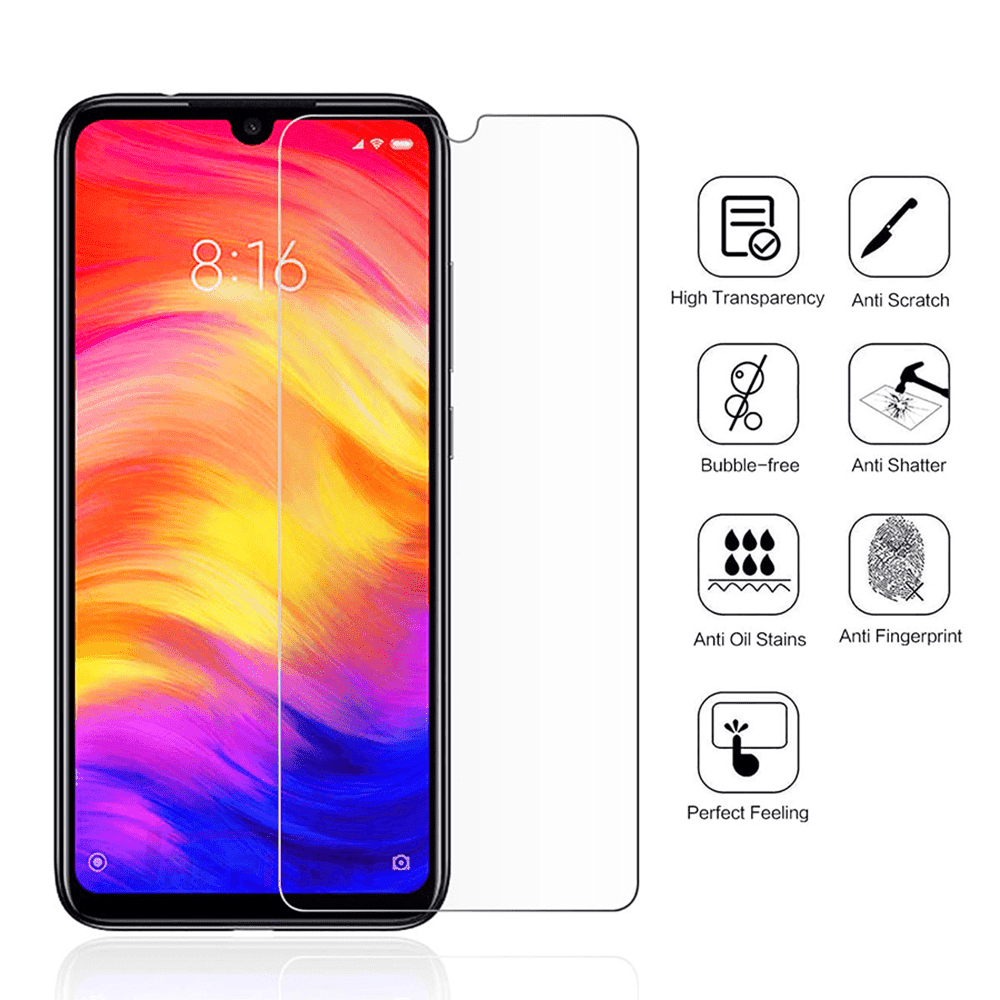 Захисне скло для XIAOMI Redmi Note 7/7S (0.3 мм, 2.5D) - Зображення 3