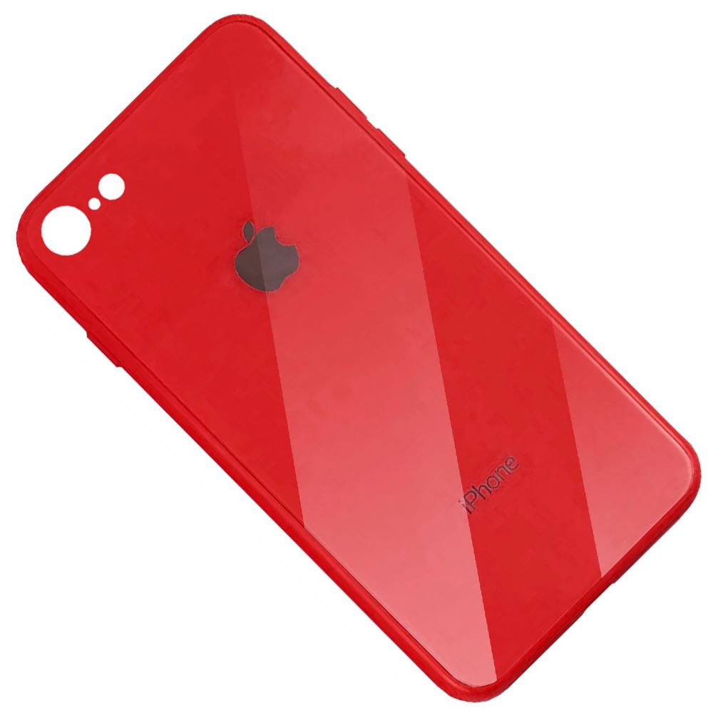 Чохол скляний для Apple iPhone 6 Plus Червоний - Зображення 3