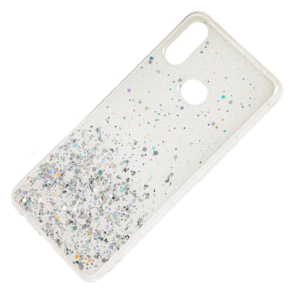Чохол Lively Glitters для Samsung A10s A107 Срібна Зірка - Зображення 2