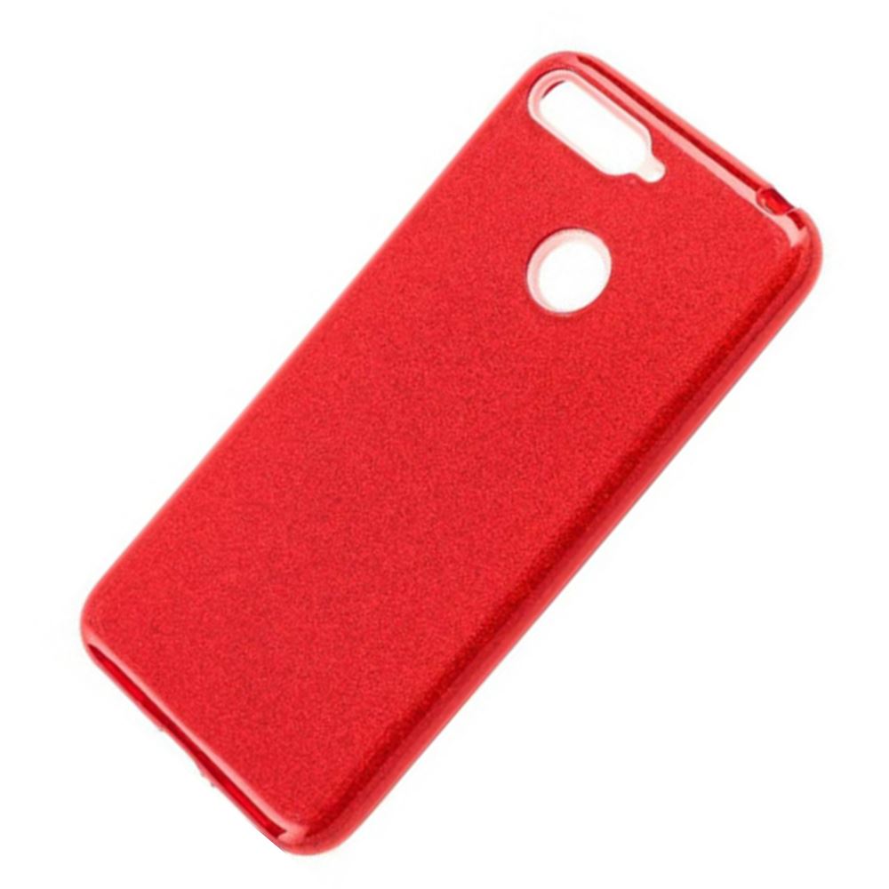 Чохол Remax Glitter Silicone для Xiaomi Mi 8 Lite / Mi 8 Youth (Mi 8X) Червоний - Зображення 4