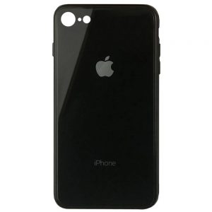 Чохол скляний для Apple iPhone 7/8 Чорний