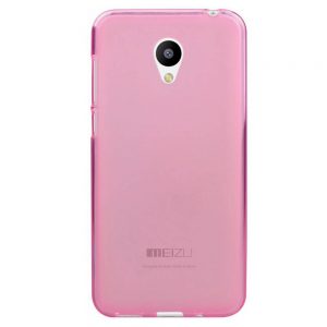 Чохол Original Silicone для Meizu M5 Рожевий
