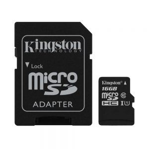 Карта пам'яті Kingston Canvas Select Plus microSDHC 16Gb UHS-I (Class 10) (adapter SD)
