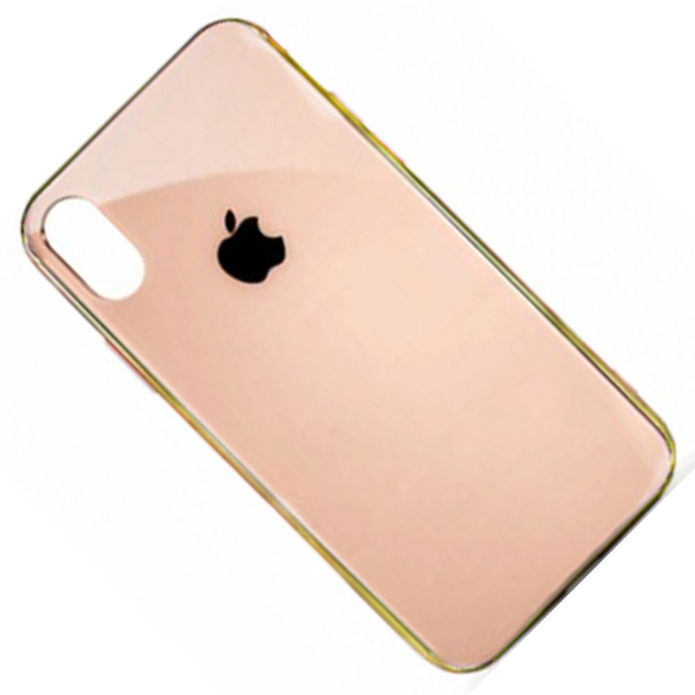 Чохол скляний для Apple iPhone Xr Золотий - Зображення 3