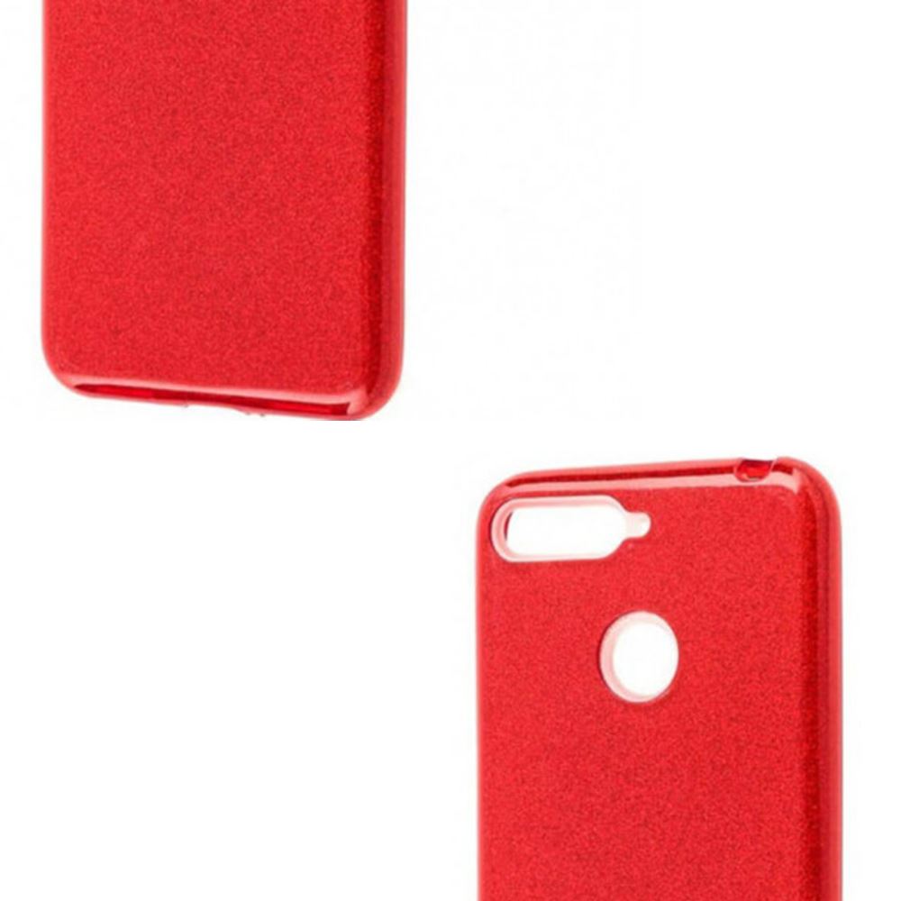 Чохол Remax Glitter Silicone для Xiaomi Mi 8 Lite / Mi 8 Youth (Mi 8X) Червоний - Зображення 2