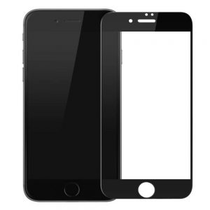 Захисне скло для APPLE iPhone 7/8/SE (2020) (0.3 мм, 4D чорний) Люкс