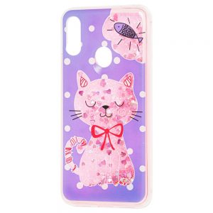 Чохол Lively Glitters для Samsung A40 A405 Кіт