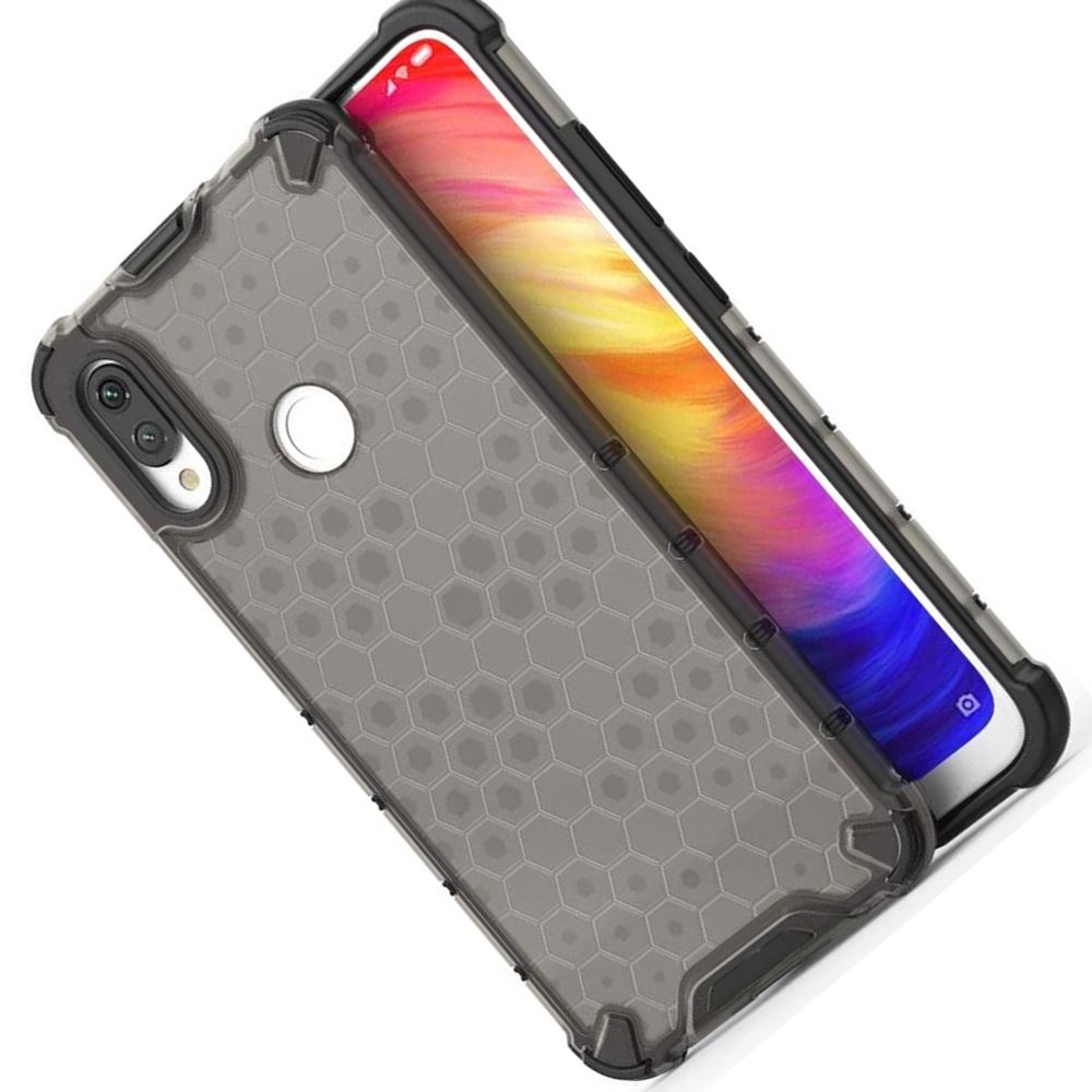Чохол ударостійкий Crashproof Honeycomb для Xiaomi Redmi 7 (Чорний) - Зображення 2