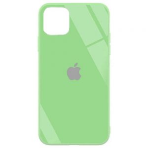 Чохол скляний для Apple iPhone 11 Pro Зелений
