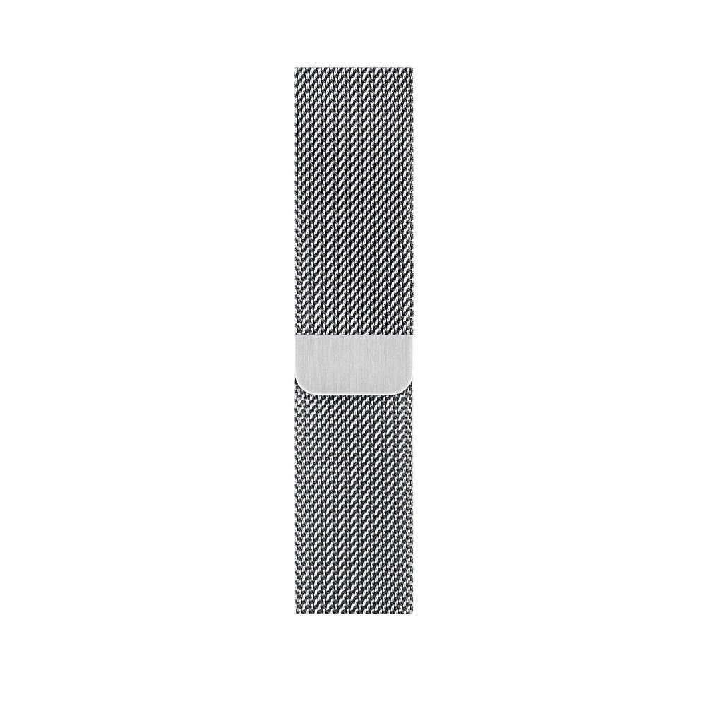 Ремiнець для Apple Watch Steel Milanese Loop 42/44mm Срібний - Зображення 2