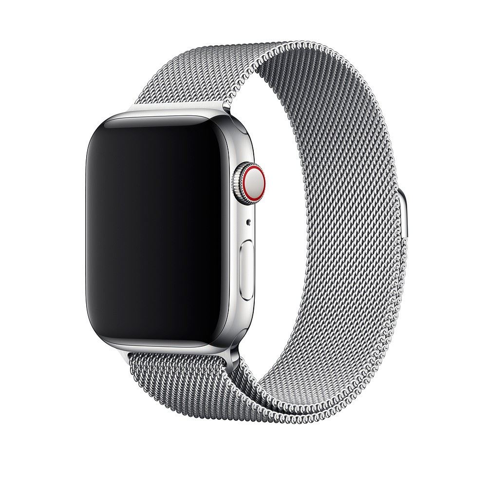 Ремiнець для Apple Watch Steel Milanese Loop 42/44mm Срібний
