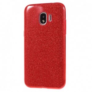 Чохол Remax Glitter Silicone для Samsung J260 (J2 Core) Червоний