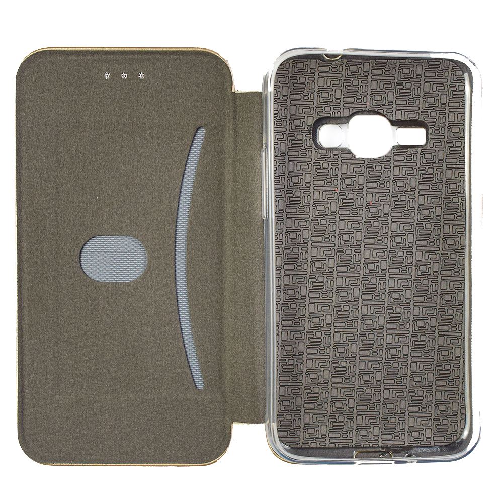 Чохол книжка G-Case для Samsung J120 (J1-2016) Золотий - Зображення 3