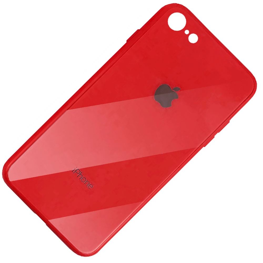 Чохол скляний для Apple iPhone 6 Plus Червоний - Зображення 2