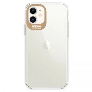 Чохол TPU Epic clear flash для Apple iPhone 11 (6.1") (Прозорий/ Золотий)