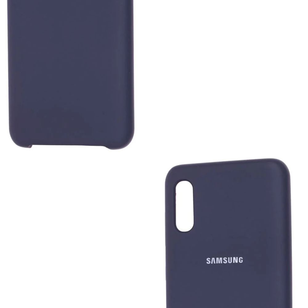 Чохол Original Soft для Samsung A30s/A50 Темно-синiй - Зображення 4