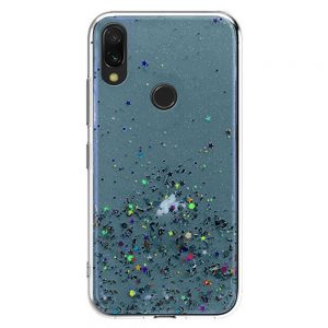 Чохол Star Glitter для Xiaomi Redmi Note 7 / Note 7 Pro / Note 7s Прозорий / Чорний
