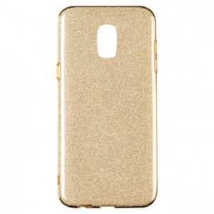 Чохол Remax Glitter Silicone для Samsung J330 (J3 2017) Золотой