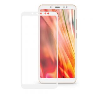 Захисне скло для XIAOMI Redmi S2 Full Glue (0.3 мм, 2.5D, білий)