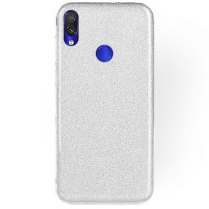 Чохол Remax Glitter Silicone для Xiaomi Redmi 7 Срібний