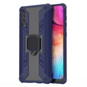 Чохол ударостійкий Combo Ring для Samsung Galaxy A50 (A505F) / A50s / A30s (Синій)