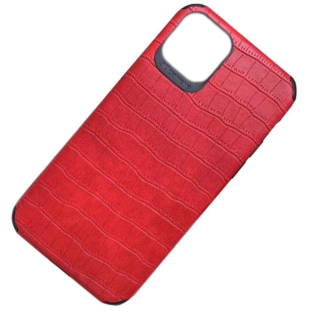 Чохол шкіряний Epic Vivi Crocodile для Apple iPhone 11 Pro (5.8 ") (Червоний) - Зображення 4