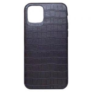 Чохол шкіряний Epic Vivi Crocodile для Apple iPhone 11 (6.1 ") (Чорний)
