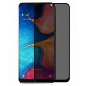 Захисне скло для SAMSUNG A20/A30/A50/M30/M30s/A30S/A20s/A50s/M21/A31 Anti-Spy (0.3 мм, 2.5D, чорний)