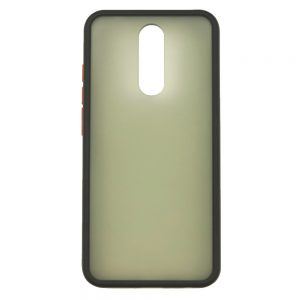 Чохол матовий силікон + бампер для Xiaomi Redmi 8 Чорний