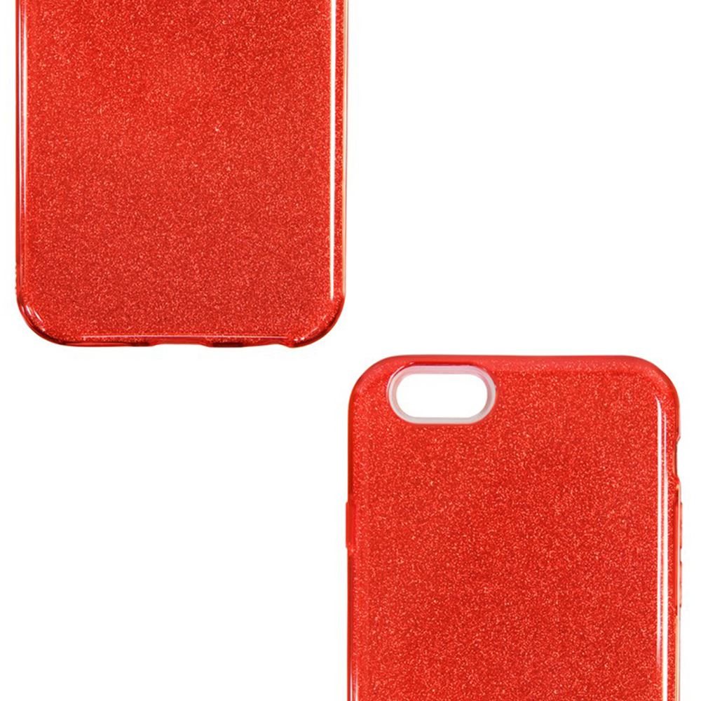 Чохол Remax Glitter Siliconе для iPhone 6 Червоний - Зображення 4