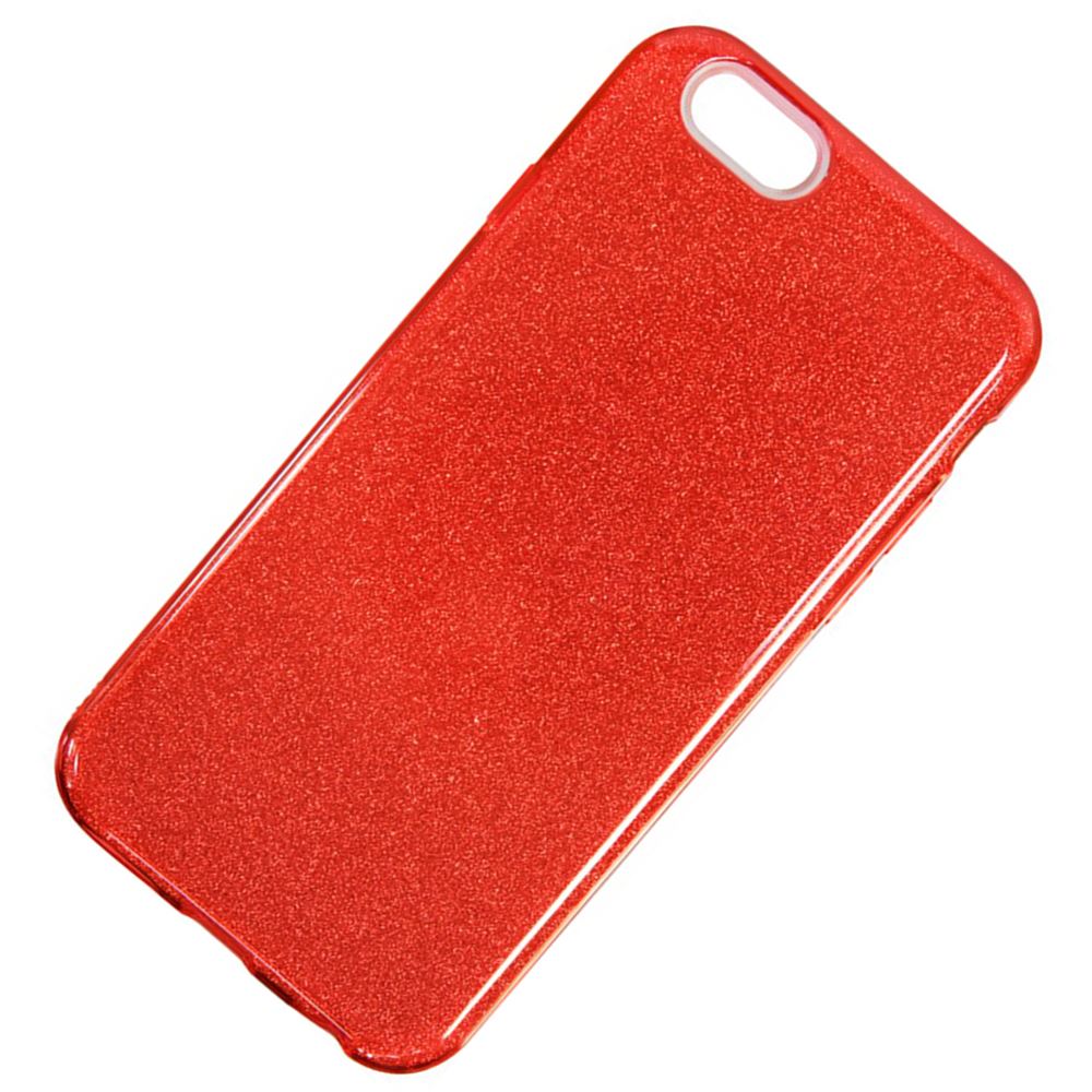 Чохол Remax Glitter Siliconе для iPhone 6 Червоний - Зображення 2