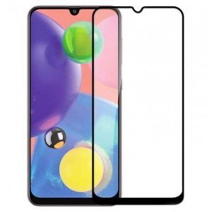 Захисне скло для Samsung A70 Full Glue (0.3 мм, 2.5D, чорний)