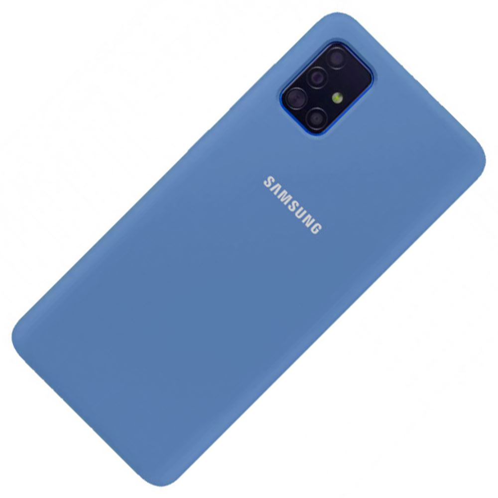 Чохол Original Soft для Samsung A51 Темно-синій - Зображення 2