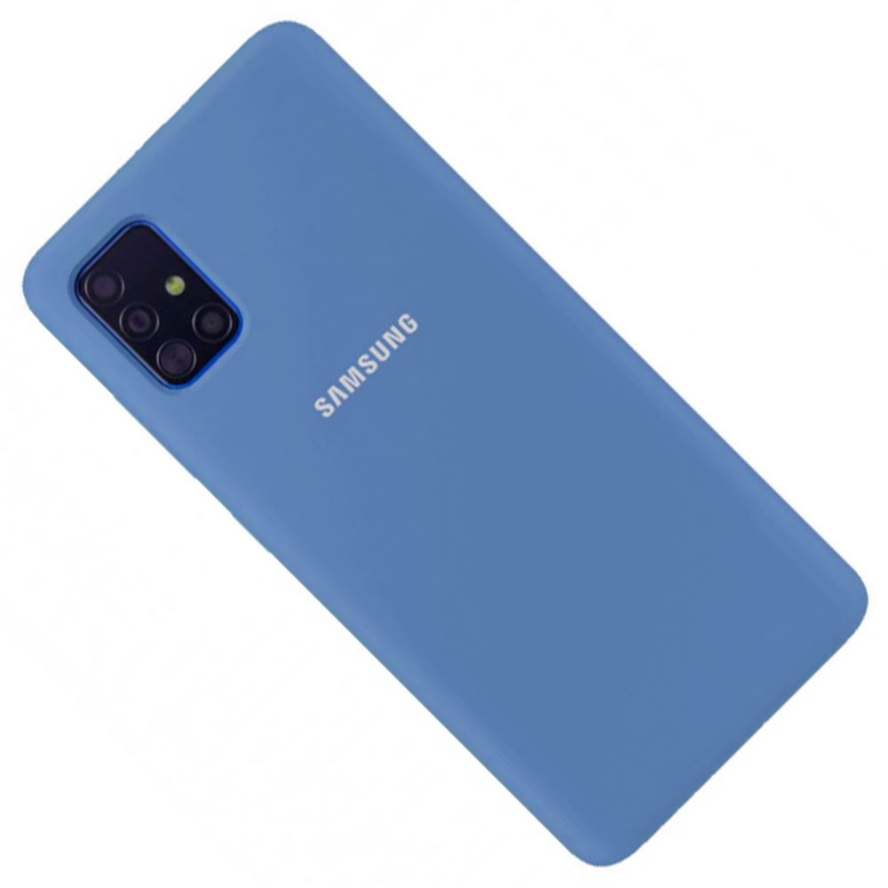 Чохол Original Soft для Samsung A51 Темно-синій - Зображення 3