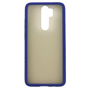 Чохол матовий силікон + бампер для Xiaomi Redmi Note 8 Pro Синій