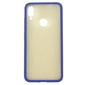 Чохол матовий силікон + бампер для Xiaomi Redmi Note 7 Синій