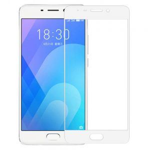 Захисне скло для MEIZU Pro 6 ( 0.3mm, Full screen, Білий)