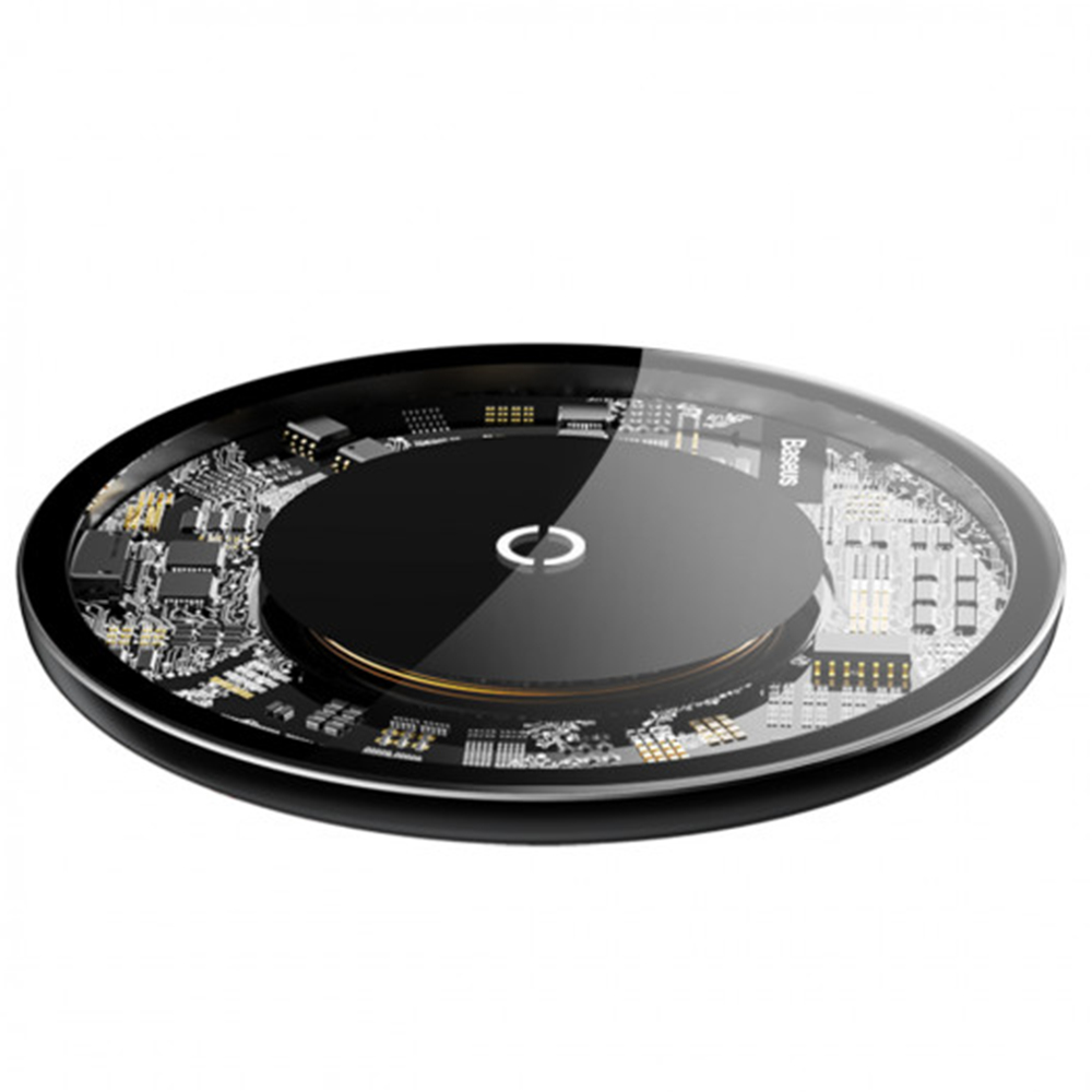 Бездротовий зарядний пристрій Baseus Simple Wireless Charger (CCALL-AJK01) Кристал - Зображення 3