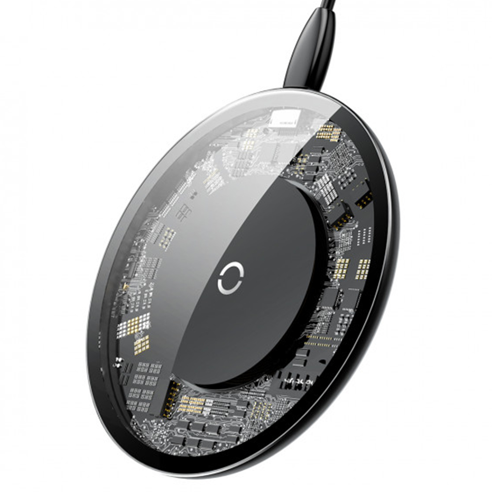 Бездротовий зарядний пристрій Baseus Simple Wireless Charger (CCALL-AJK01) Кристал - Зображення 4