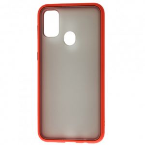 Чохол матовий силікон + бампер для Samsung M30S (M307) Червоний