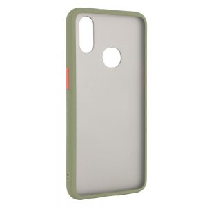Чохол матовий силікон + бампер для Samsung A10S (A107) Зелений