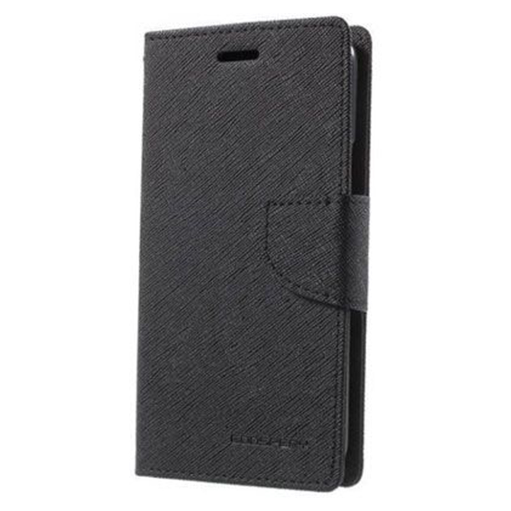 Чохол книжка Goospery Canvas для Meizu M6 Note Чорний