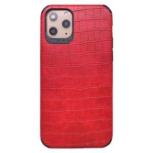 Чохол шкіряний Epic Vivi Crocodile для Apple iPhone 11 Pro Max (6.5 ") (Червоний)
