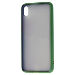 Чохол матовий силікон + бампер для Huawei Y5 (2019) Зелений